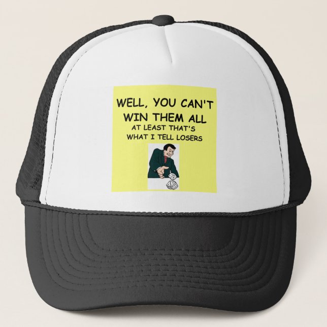 craps trucker hat (Front)