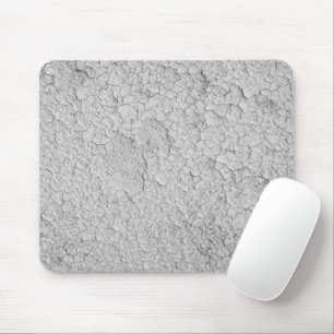 Craquelure Grey Mouse Pad