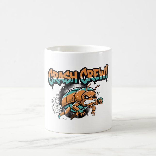 Crash Crew Coffee Mug (Center)