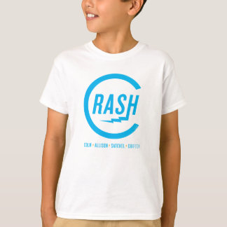 Crash - cyan logo T-Shirt