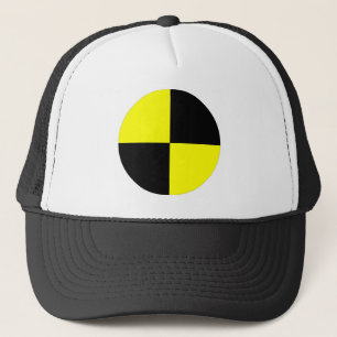 crash test dummies symbol sign car accident trucker hat