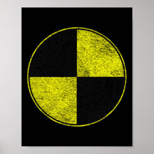 Crash Test Dummy Costume Pretend I'm A Crash Test Poster