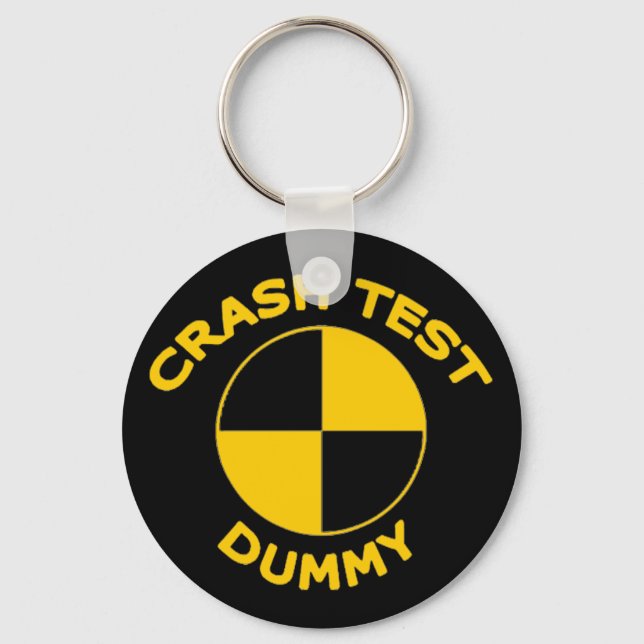 Crash Test Dummy Key Ring (Front)