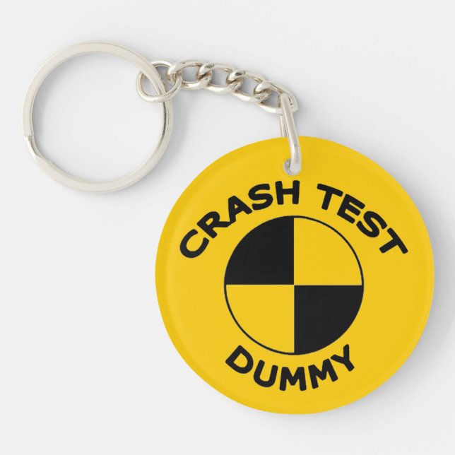 Crash Test Dummy Key Ring (Front)