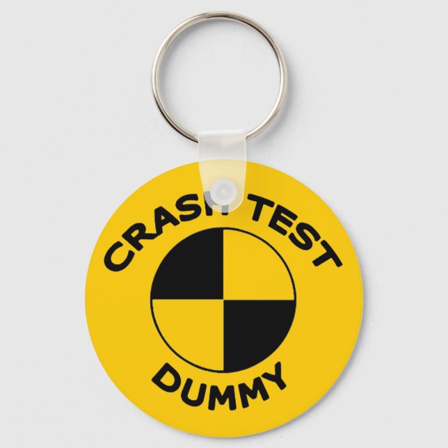 Crash Test Dummy Key Ring (Front)