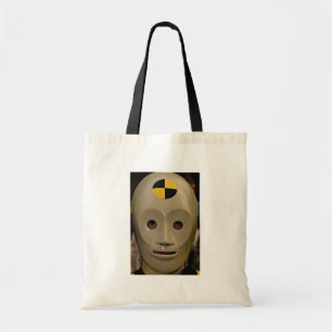 Crash test dummy tote bag