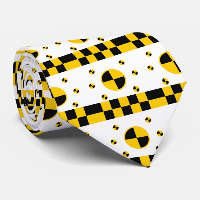 Crash Test Markers Tie (Rolled)
