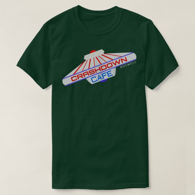 Crashdown Cafe 2000  T-Shirt (Design Front)