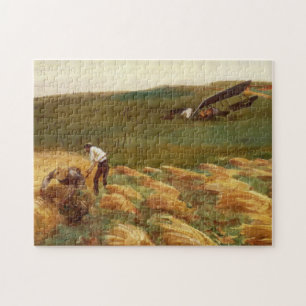Crashed Aeroplane (by John Singer Sargent) Jigsaw Puzzle