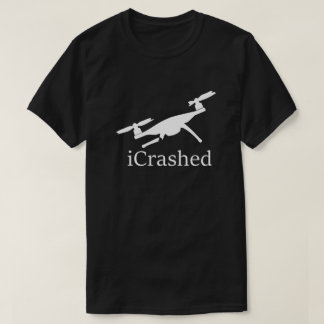 Crashed Drone Dark T-Shirt