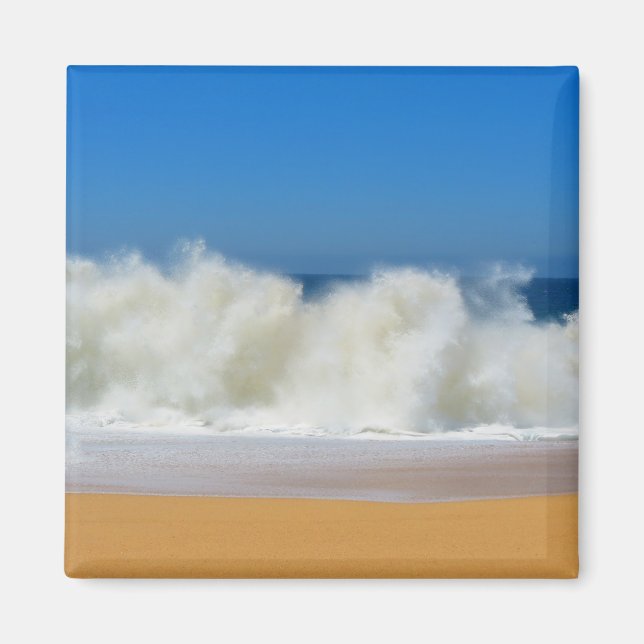 Crashing Ocean Waves Magnet (Front)