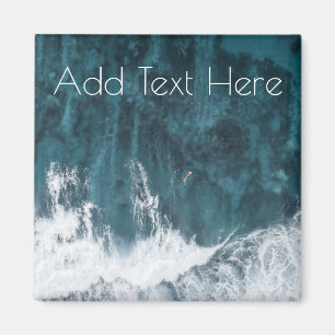 Crashing Ocean Waves Magnet