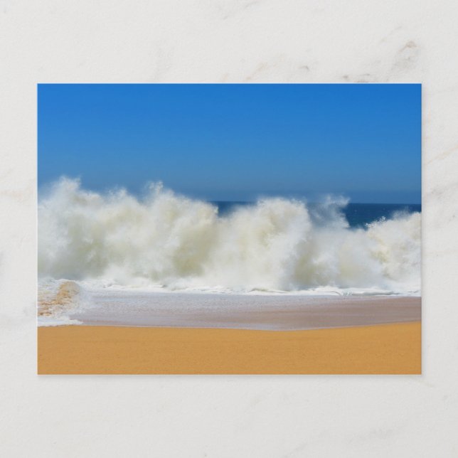 Crashing Ocean Waves Postcard (Front)