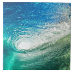 Crashing Wave Ceramic Tile