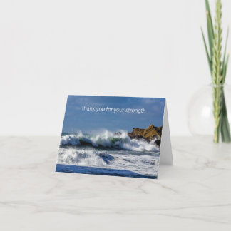 Crashing Waves at Big Sur - Note Card