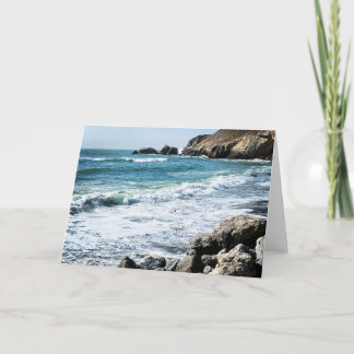 Crashing Waves Blank Note Cards