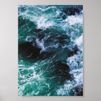 Crashing Waves in the Ocean