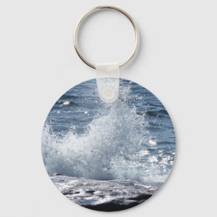 Crashing Waves Key Ring
