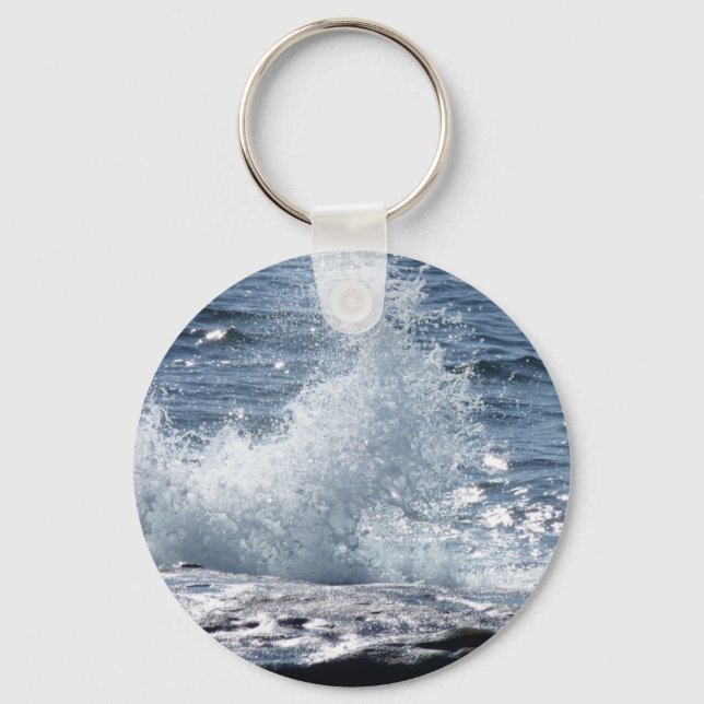 Crashing Waves Key Ring (Front)
