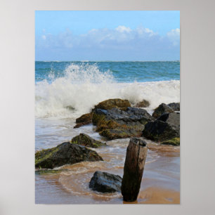 Crashing Waves Poster