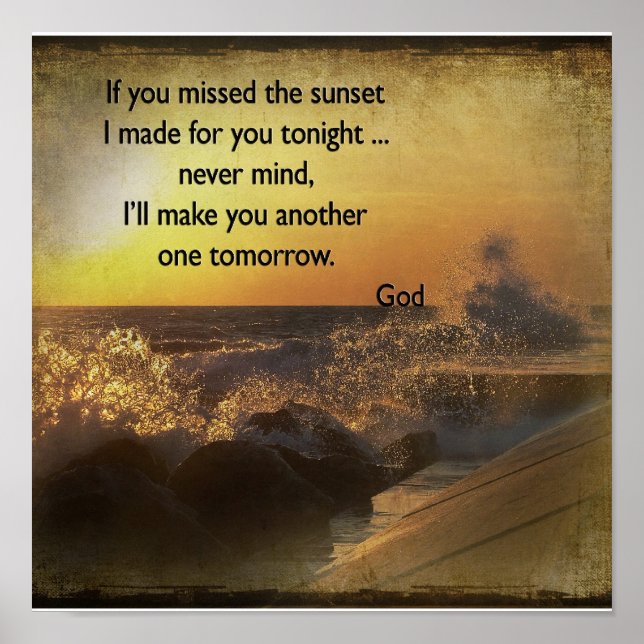 Crashing Waves Poster (Front)