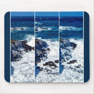 Crashing Waves Series Of Images Mouse Pad