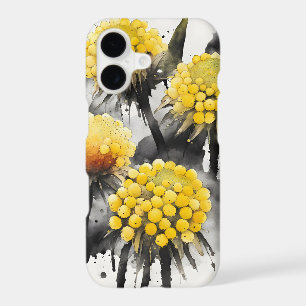 Craspedia - Watercolor flowers