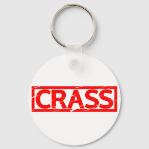 Crass Stamp Key Ring