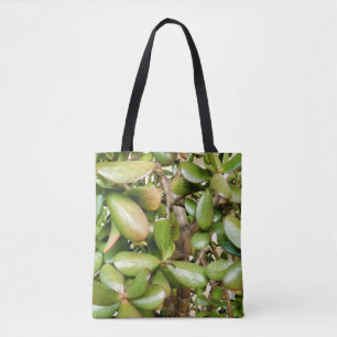 Crassula ovata All Over Print Bag