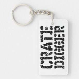 Crate Digger Key Ring