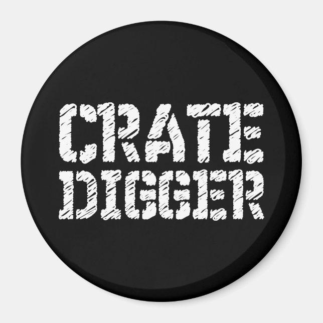 Crate Digger Magnet (Front)
