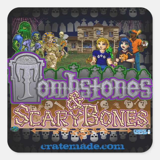 Cratemade the game sticker (Front)