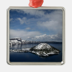 Crater Lake and Wizard Island Ornament