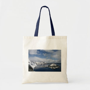 Crater Lake and Wizard Island Tote Bag