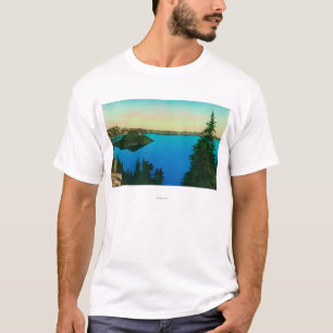 Crater Lake and Wizard Island View T-Shirt
