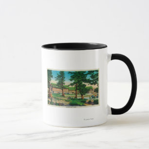 Crater Lake Lodge and Old PinesCrater Lake, OR Mug