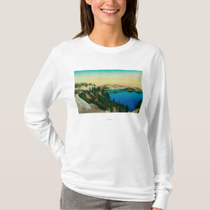 Crater Lake Lodge overlooking Lake T-Shirt