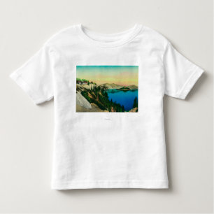 Crater Lake Lodge overlooking Lake Toddler T-Shirt