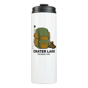Crater Lake National Park Backpack Thermal Tumbler