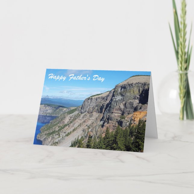 Crater Lake National Park Card (Front)