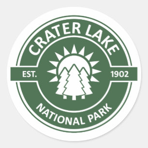 Crater Lake National Park Classic Round Sticker