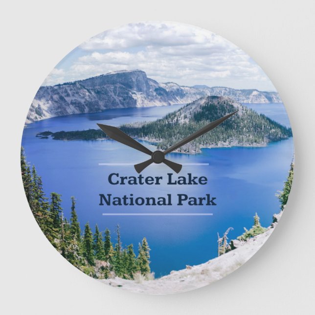 Crater Lake National Park Clock (Front)