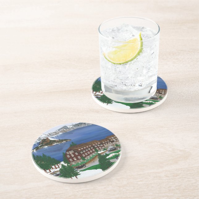 Crater Lake National Park Coaster (Side)