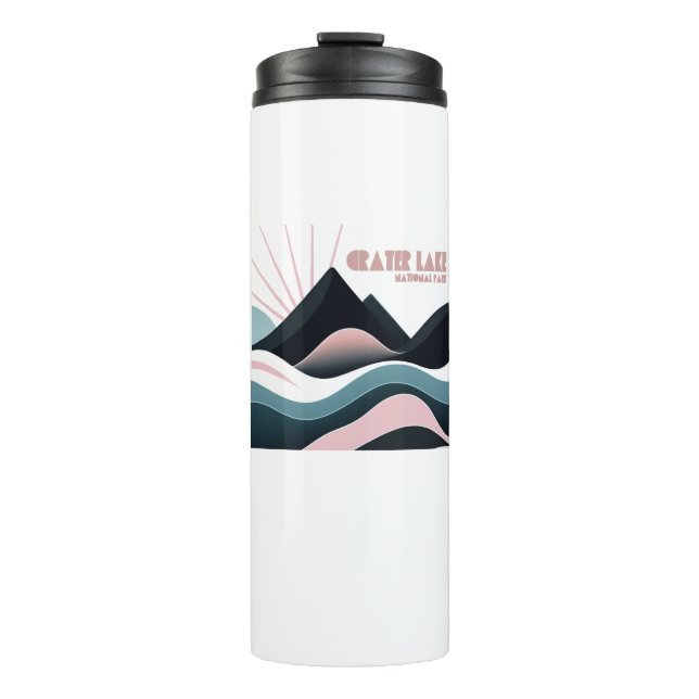 Crater Lake National Park Coloured Hills Thermal Tumbler (Front)