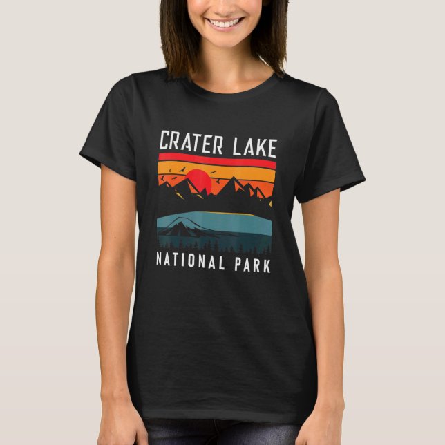 Crater Lake National Park Hiking Vacation 11 T-Shirt (Front)