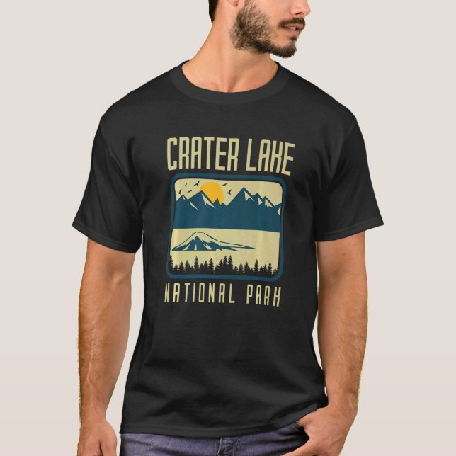 Crater Lake National Park Hiking Vacation  12 T-Shirt (Front)