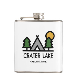 Crater Lake National Park Hip Flask