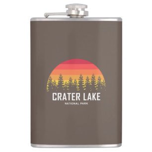 Crater Lake National Park Hip Flask