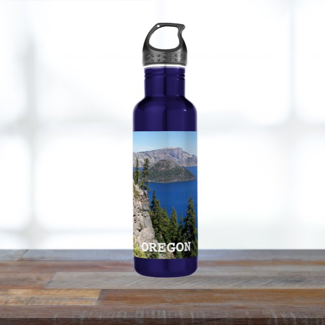 Crater Lake National Park Landscape 710 Ml Water Bottle (In Situ)