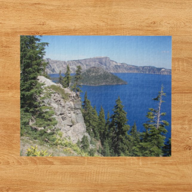 Crater Lake National Park Landscape Jigsaw Puzzle (In Situ)